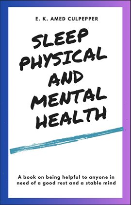 Cover image for Sleep Physical and Mental Health