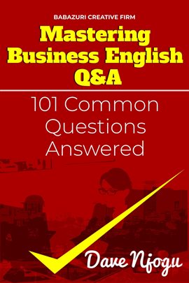 Cover image for Mastering Business English Q&A