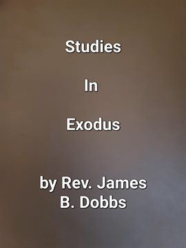 Cover image for Studies In Exodus