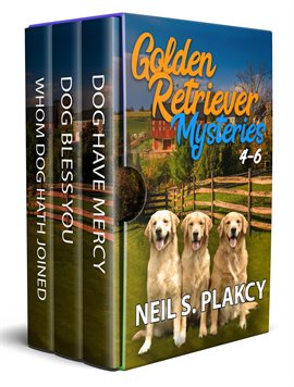 Cover image for Golden Retriever Mysteries 4-6