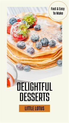 Cover image for Delightful Desserts