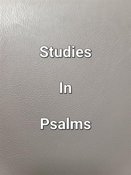 Cover image for Studies In Psalms