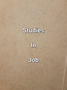 Cover image for Studies In Job