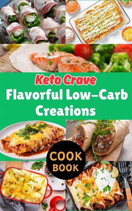 Cover image for Keto Crave : Flavorful Low-Carb Creations
