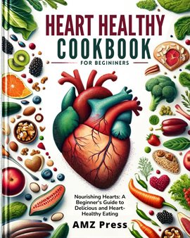 Cover image for Heart Healthy Cookbook for Beginners : Nourishing Hearts: A Beginner's Guide to Delicious and Heart-