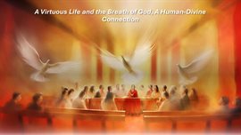 Cover image for A Virtuous Life and the Breath of God: A Human-Divine Connection