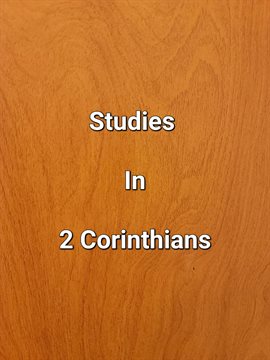 Cover image for Studies In 2 Corinthians