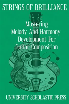 Imagen de portada para Strings of Brilliance: Mastering Melody and Harmony Development for Guitar Composition