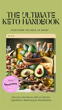 Cover image for The Ultimate Keto Handbook: Everything You Need to Know