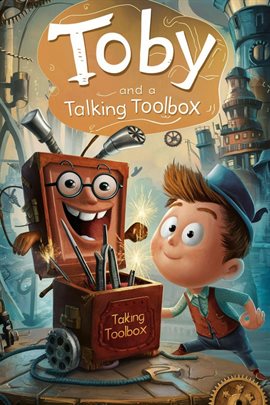 Cover image for Toby and the Talking Toolbox: A Journey of Invention