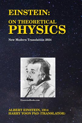 Cover image for Einstein: On Theoretical Physics