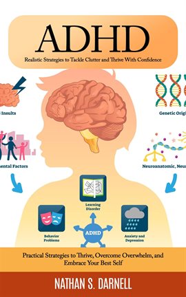 Cover image for ADHD: Realistic Strategies to Tackle Clutter and Thrive With Confidence (Practical Strategies to Thr
