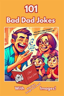 Cover image for 101 Bad Dad Jokes