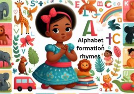 Imagen de portada para Alphabet Formation Rhymes for Kids: Master Uppercase & Lowercase Letters With Fun Learning Activitie