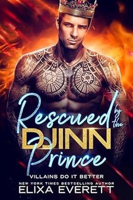 Cover image for Rescued by the Djinn Prince