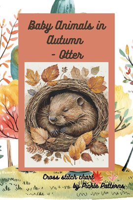 Baby Animals in Autumn – Otter