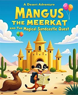 Cover image for Mangus the Meerkat and the Magical Sandcastle Quest
