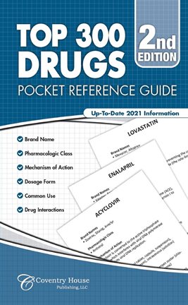 Cover image for Top 300 Drugs Pocket Reference Guide