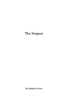 Cover image for The Surgeon