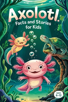 Cover image for Axolotl Facts and Stories for Kids Ages 6–12