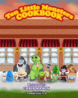 Cover image for Ten Little Monsters Cookbook
