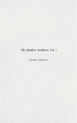 Imagen de portada para The Maskov Archives