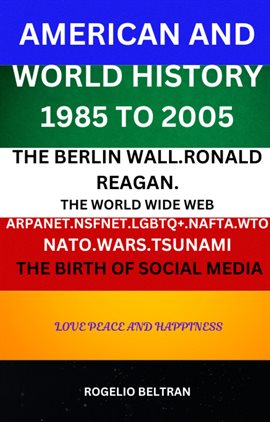 Cover image for American and World History 1985 to 2005: The Berlin Wall. Ronald Reagan