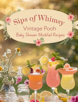 Cover image for Sips of Whimsy: Vintage Pooh Baby Shower Mocktail Recipes
