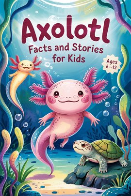Cover image for Axolotl Facts and Stories for Kids Ages 6–12