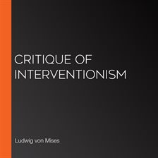 Cover image for Critique of Interventionism