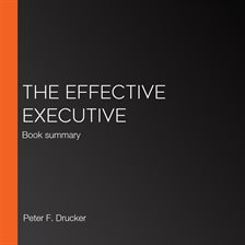 Cover image for The ffective Executive