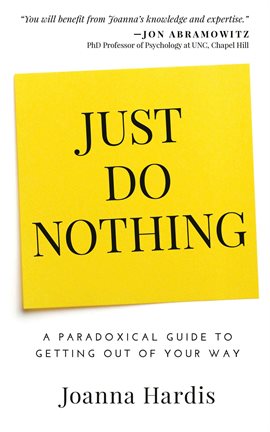 Imagen de portada para Just Do Nothing