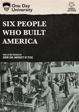 Cover image for Six People Who Built America