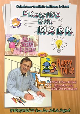 Imagen de portada para Drawing with Mark Happy Tails & We All Scream for Ice Cream
