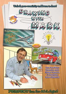 Imagen de portada para Drawing with Mark Take Flight & As the Wheels Turn
