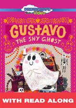 Cover image for Gustavo, The Shy Ghost (Read Along)