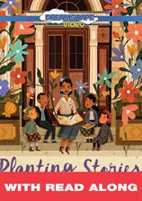 Cover image for Planting Stories: The Life of Librarian and Storyteller Pura Belpré (Read Along)