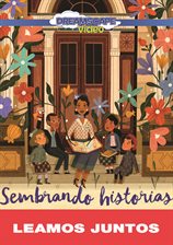 Cover image for Sembrando historias: Pura Belpré: bibliotecaria y narradora de cuentos (Read Along)