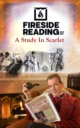 Cover image for Fireside Reading of A Study in Scarlet
