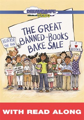 Cover image for The Great Banned-Books Bake Sale (Read Along)