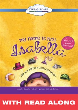 Cover image for My Name is Not Isabella (Read Along)