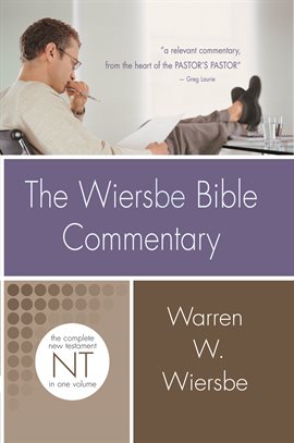Cover image for Wiersbe Bible Commentary NT