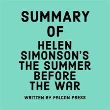 Cover image for Summary of Helen Simonson's The Summer Before the War