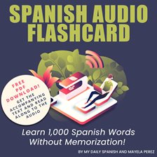 Imagen de portada para Spanish Audio Flashcard