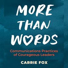 Cover image for More Than Words