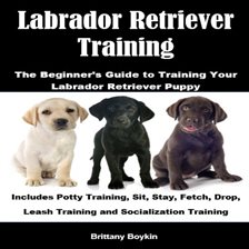 Cover image for Labrador Retriever Training: The Beginner's Guide to Training Your Labrador Retriever Puppy