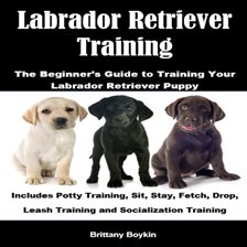Imagen de portada para Labrador Retriever Training: The Beginner's Guide to Training Your Labrador Retriever Puppy