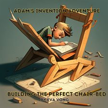 Cover image for Adam's Invention Adventure: Building the Perfect Chair-Bed (5 Minutes Bedtime Story)