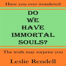 Cover image for Do We Have Immortal Souls