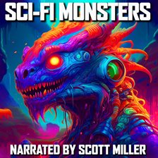 Cover image for Sci-Fi Monsters - 7 Science Fiction Short Stories by Ray Bradbury, Robert Silverberg, Frederik Po...